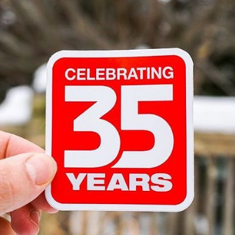 Celebrate Business Milestones with Anniversary Stickers
